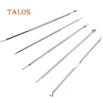 5 tk Naiste professionaalne tedret&auml;hnide eemaldaja, akne komedoon n&auml;ot&ouml;&ouml;riist, nahahooldus