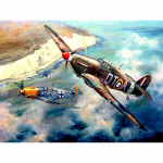 Teemanttikandid Teemantmaaling Cartoon Lennuki ristpistes Full Drill Diamond Home Decor 20X30CM