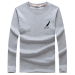 S-6XL pikkade varrukatega T-s&auml;rk Puhtast puuvillast soe &uuml;markaelusega tees&auml;rk plusssuuruses vabaaja pullover-s&auml;rgid XL