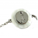 NOA [G0313] &ndash; h&otilde;bevalge disainerk&auml;ev&otilde;ru  Nacre en Folie valge