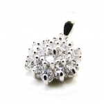 Les Tr&eacute;sors De Lily [I9834] - H&otilde;bedane ripats  Goddess  H&otilde;bevalge (roodiumiga kaetud) - 10 mm valge