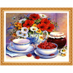 5D DIY teemanttikandid Daisy teemantmaali vaikelu ristpistes t&auml;is&uuml;mmargune kivikivi 20X30CM