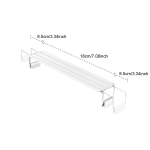 LED Akvaariumi Valgusti Akvaariumi Valgusti Pikendatavate Klambritega Taimede Mere Dekoratsioon Tarvikud 18CM
