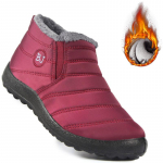 Talvised meeste ja naiste veekindlad lumesaapad libisemiskindlad soojad talvesaapad 41 lilla/punane