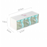 K&ouml;&ouml;k Kodu maitseainepaak Multifunktsionaalne maitseainete hoiukast Creative Multi-grid Box