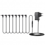 Kitarriefekti pedaali toiteadapter koos 8-suunalise Daisy Chain kaabli t&auml;isnurga toiteliiniga EU Plug