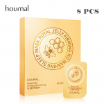 HOUMAI Royal Jelly Bounncing Magamismask T&auml;iendav Niisutav Kahanev Lazy Good Night Mask 8PCS