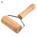 K&ouml;&ouml;k Rullimine Kauakestev BPA-vaba kondiitrirull Praktiline puidust pitsa 6