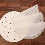 100 tk/pakk &Otilde;hkfrit&uuml;&uuml;ri pad P&auml;rgamentpaber Ruudukujuline K&uuml;psetustarvikud &Uuml;mmargused Ahju &Otilde;li Absorptsiooni K&ouml;&ouml;gis &Otilde;hufrit&uuml;&uuml;ri paber Round 18cm