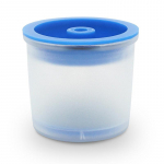 Korduvt&auml;idetavad kapslitega kohvitassid &Uuml;hilduvad Illy masinatega t&auml;itke kohvifilte puhas/sinine