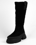 Talvesaapad Evromoda 6825028 Must seemisnahk 37 must