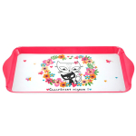 Les Tr&eacute;sors De Lily [A2548] &ndash; mitmev&auml;rviline melamiinist koogialus  Cats  (Kuradi armas! ) - 30x15 cm mitmev&auml;rviline