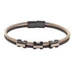 Les Tr&eacute;sors De Lily [R5115] - terasest k&auml;ev&otilde;ru 'Peaceful' roosa must - 68x55x8 mm Heleroosa