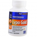 Ens&uuml;&uuml;mid rasvade seedimiseks, Lypo Gold, Enzymedica 60 kaps (69466011) 60caps