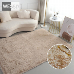 Lilla pl&uuml;&uuml;svaip lastetoale, suur &uuml;hev&auml;rviline pikkade juuste matt elutuppa, magamistoa pehme libisemiskindel matt 80x120cm