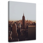 L&otilde;uenditr&uuml;kk New York Empire City 40x60 pruun