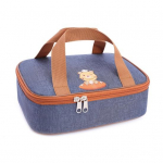 Soojusisolatsioonikott Kahekordse k&auml;epidemega disainiga k&ouml;&ouml;gitarvikud Oxfordi riidest pikniku matkamine Soojusisolatsiooniga s&ouml;&ouml;gikott Mugav S tumesinine v&auml;rv