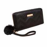 Stiilne naiste rahakott, suure mahutavusega krediitkaardihoidja One Size roosa