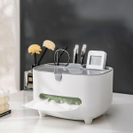 Tissue Box Elutuba Hoiu Kodu Elutuba Diivanilaud Multifunktsionaalne Mitmesugune Kaugjuhtimispult Hoiu Organisatsioon Laud Hoiukast valge
