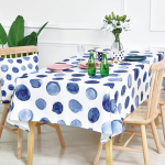 Nordic Small Fresh Wave Point Dekoratiivne laudlina Jaapani stiilis kangas veekindel laudlina diivanilaua lauakate 40x70cm15x27inch