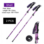 2 tk/partii 5-osalised &otilde;ues kokkupandavad matkakepid kaasaskantav matkakepp P&otilde;hjamaade eakatele teleskoopklubile, mida on lihtne kotti panna