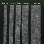 64 meetrit Must valge Kahepoolne vaheriie liimkangas riided triikraud pealis lint Vaheriide veeb meisterdamine &otilde;mblustarvikud LXY 3cm