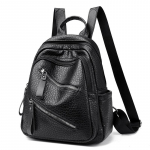 2023. aasta uusim moekas PU-nahast naiste &otilde;lakott Lihtne pehme ja mahutav koolikott vaba aja veetmiseks suure taskuga must