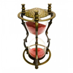 Dekoratiivne messingist liivataimer Merenduslik liivakell s&uuml;nnip&auml;evakingitus, ainulaadne kingitus, koolil&otilde;pukingitus, kingitus abikaasale