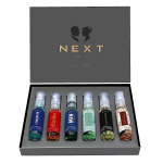 NEXT Care Luxury Perfume Atomizer Trail Combo Set for Men and Women - 6x10 ml