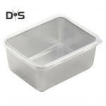 L&otilde;unakast roostevabast terasest pikniku Bento Box suure mahutavusega kaasaskantav l&otilde;unakonteiner kodukontori kooli jaoks h&otilde;be