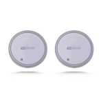 Car Luminous Water Cup Coaster 7 Colorful Car Led Atmosphere Light For BMW EDrive Car logo Cupmat Ambience lights For EDrive white