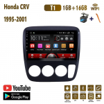 9-tolline Android-autoraadio Honda CRV jaoks 1995-2001 Multimeedia videopleier GPS-navigatsioon WIFI 2+32GB 1+16GB