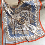 Kvaliteetsed luksuslikud siidist sallid peapael Sallid kaelasall naistele kett siidist sall naiste dekoratiivne sall 90-90cm