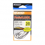 Omanik 5167 Twist Lock Light Worm konks suurus 2/0 (0859)