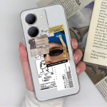 Vivo Y36 Y20 Y15S Y02 Y11 Y12 Y35 Y33s Y31 Y30 Y27 telefoni &uuml;mbrise tagakaas Fashion Boy Girl p&otilde;rutuskindel l&auml;bipaistev pehme silikoon TPU Vivo kaitseraua jaoks Vivo Y02 4G