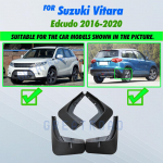 Poriklapid pritsmekaitsed auto porilapid Suzuki Vitara / Edcudo porilaudade poritiibadele 2016 2017 2018 ees ja taga 2016-