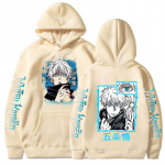 Uus anime Jujutsu Kaisen Satoru Gojo kapuuts Suurem&otilde;&otilde;duline s&uuml;gisene talvefliisist pusa meeste naiste pikkade varrukatega pullover 5XL