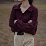 Naiste rev-kampsun, kootud &uuml;hev&auml;rviline topp One size sinine