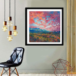 5D Teemantmaal Ilus maastik Teemanttikandid T&auml;ielik Anime Ristpistekomplektid Kodukaunistus K&auml;sitsi valmistatud kingitus Round 30x30cm