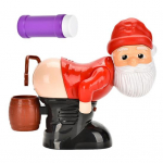 1 komplekti mullimasin tulede ja muusikapatareiga t&ouml;&ouml;tava automaatse mullipuhuri m&auml;nguasi lastepidudeks ja &otilde;ues l&otilde;bustamiseks Santa Claus