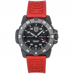 Luminox Master Carbon Seal kummist rihm musta sihverplaadiga &Scaron;veitsi automaatne sukelduja k&auml;ekell meestele XS.3875 200M must