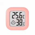 Mini LCD digitaalne termomeeter, siseruumide elektrooniline temperatuuri- ja niiskusandur valge