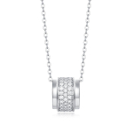 Bague Ringen S925 h&otilde;bedane moissanite k&uuml;mne miili galaktika teemaripats, uus moodne rangluukett Nude Cargo valge