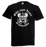 Motiiv Odin Statt Jesus Thor Wikinger Nordmann Walhalla Unisex T-s&auml;rgid S