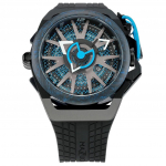 Mazzucato veljega Monza &uuml;mberp&ouml;&ouml;ratav kronograaf, kahe numbrilauaga automaatne meeste k&auml;ekell F1-BK2925 hall