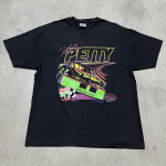 VTG 1993 Kyle Petty Mello Yello NASCAR &Uuml;le tr&uuml;kitud AOP Hanes Unisex T-s&auml;rk S