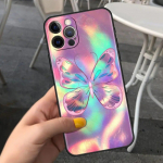 Armas Butterfly telefoni&uuml;mbris iPhone'ile Samsung Galaxy Redmi Xiaomi Oppo OnePlus Note SA 7 8 9 10 11 12 13 14 20 21 22 23 53 54 Pro Max Ultra TPU Soft iPhone 6 or 6S
