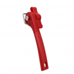 Konserviavaja k&uuml;ljeava k&auml;sitsi avaja ergonoomilise k&auml;epidemega roostevabast terasest kaaneavaja koduk&ouml;&ouml;gi baari jaoks punane