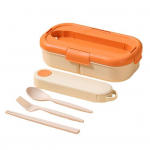 Tugev isoleeritud soojust s&auml;ilitav kaasaskantav suletud l&otilde;unakarbi toidukonteiner pikniku l&otilde;unakarbi jaoks oranž