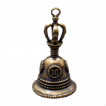 Vintage tuulekella kell 1,77x0,98 tolli pronksist Good Luck Craft Feng Shui Retro esiuksele